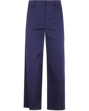 DR. HOPE Wide Leg Shorts - Blue