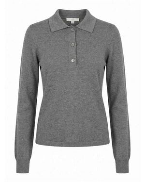 Malo Polo Neck Jumper - Grey