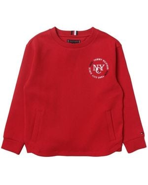 Tommy Hilfiger "Timeless" Crewneck Sweatshirt - Red