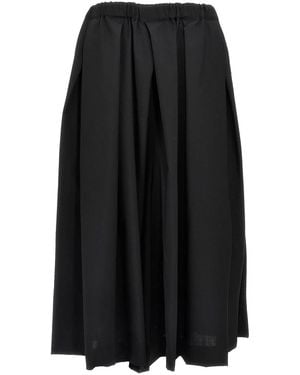 Comme des Garçons Wool Pants - Black