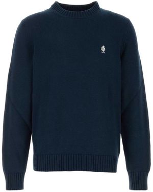 Prada Logo Jumpers - Blue