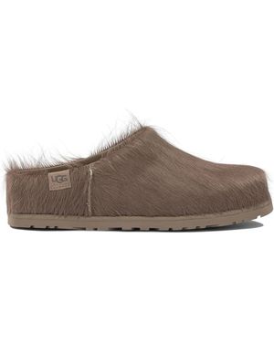 UGG "Otzo Hair" Clogs - Brown