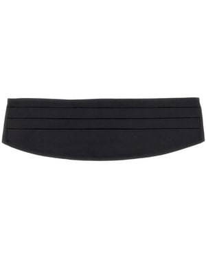 Dolce & Gabbana Dolce & Gabbana Satin Cummerbund - Black
