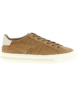 Hogan 'H691' Trainers - Brown