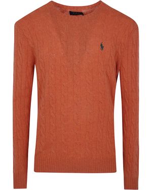 Polo Ralph Lauren Long Sleeve Pullover - Orange