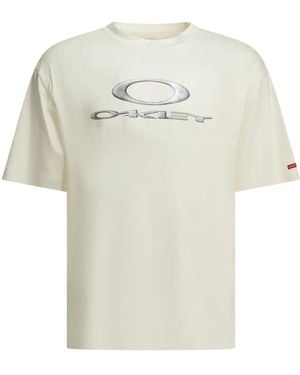 Oakley "New Retro Tee X-Metal 3.0" Crew-Neck T-Shirt - White