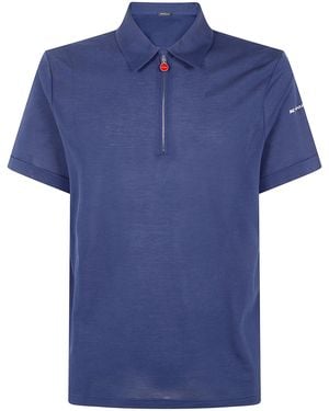 Kiton Classic Polo Shirt - Blue