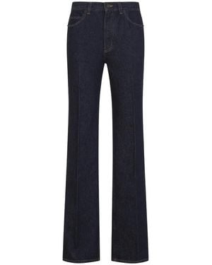 Saint Laurent Dark Night 70's Eagle Jeans - Blue