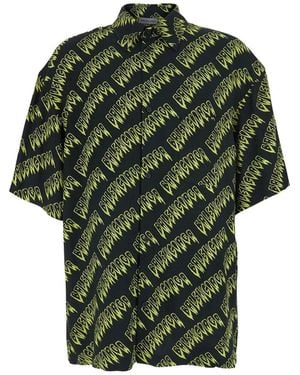 Balenciaga S/S Large Fit Shirt - Green
