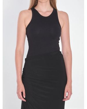 Alaïa Alaia Sculpting Rib Jersey Bodysuit - Black