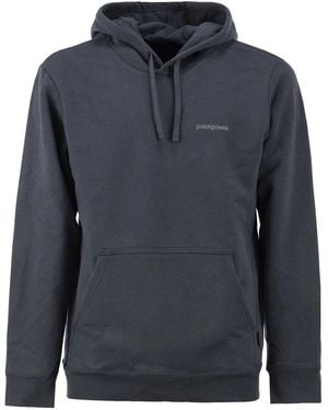 Patagonia Cotton Blend Hoodie - Blue
