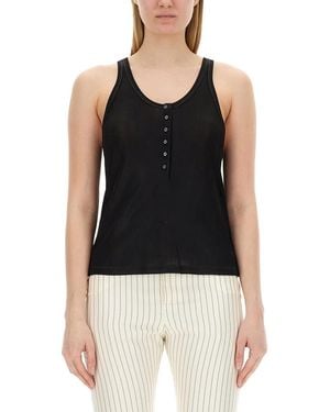 Tom Ford Jersey Tank Top - Black