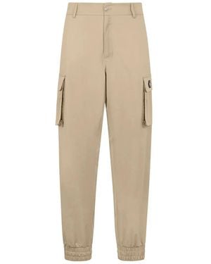 Philipp Plein Straight Cargo Pants - Natural