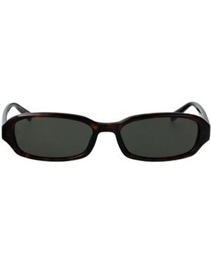 Saint Laurent Havana-Havana- Acetate Sunglasses - Black