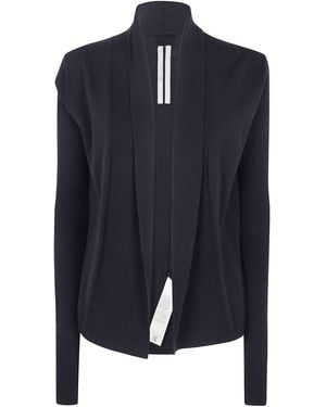 Rick Owens "Naska" Knit Cardigan - Blue