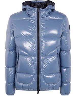 Herno "Bomber Gloss" Jacket - Blue