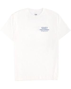 Obey "House Of Subversion" T-Shirt - White
