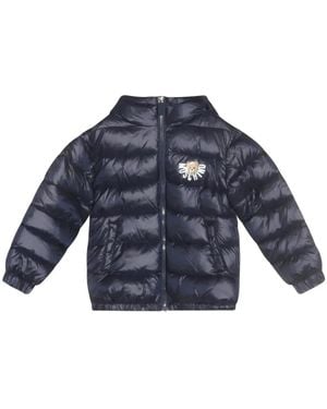 Moschino Jacket With Logo - Blue