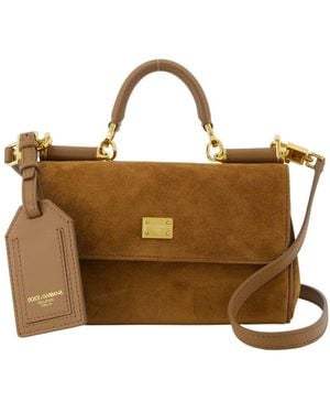 Dolce & Gabbana Dolce & Gabbana My Sicily Crossbody - Brown