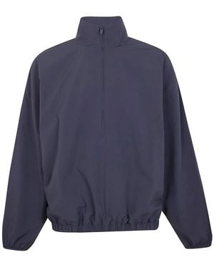 Fear Of God "Half Zip" Track Jacket - Blue