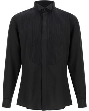 Pal Zileri Tuxedo Shirt - Black