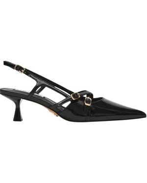 Steve Madden Leather Shoes - Black