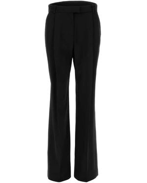 The Attico The Attico Virgin Wool Trousers - Black
