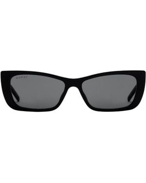 Gucci Plastic Sunglasses - Black