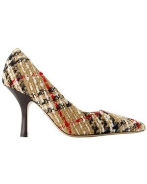 Burberry Lf Dame 90 Pumps - Metallic