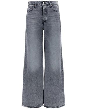 Mother 'The Ditcher Roller Sneak' Jeans - Gray