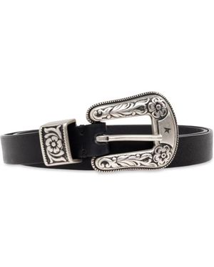Golden Goose New Hip Lace Belt - White
