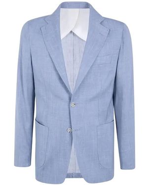 Barba Napoli "Bactive Mono" Jacket - Blue