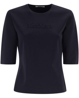 Max Mara Pure Mxpaustero T-Shirt - Blue