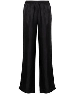 Loulou de Saison "Alera" Wide Leg Trousers - Black