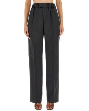 Bottega Veneta Loose-Fitting Pants - Black