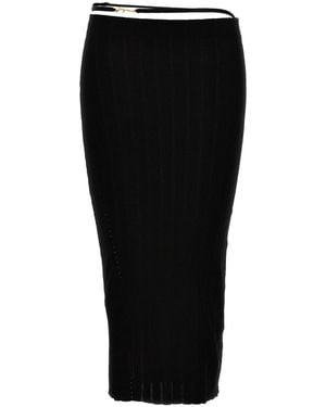 Jacquemus La Jupe Pralù' Skirt - Black