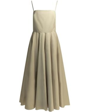 Givenchy Long A-Line Dress - Natural