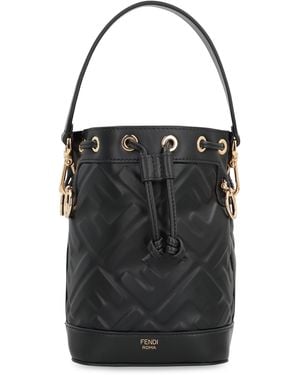Fendi Mon Tresor Bucket Bag - Black