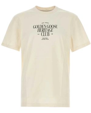 Golden Goose Crew Neck T-Shirt - White