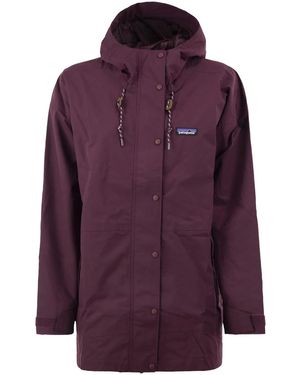 Patagonia Recycled Nylon Hooded Parka - Purple