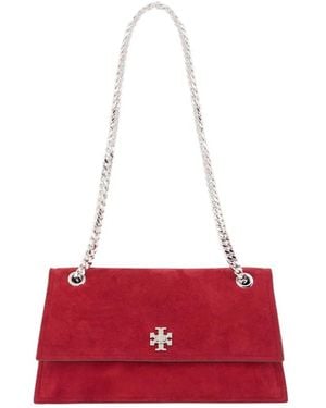 Tory Burch Kira Turnlock Shoulder Bag - Red