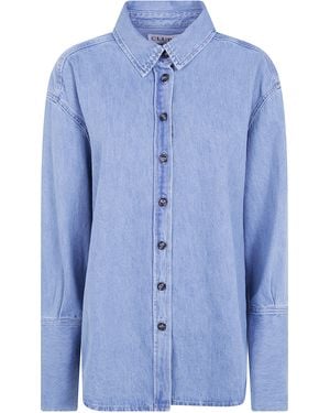 Lois "Lily" Overshirt - Blue
