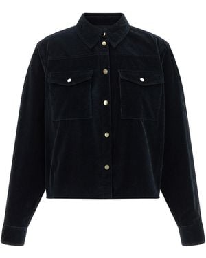 Max Mara 'Mstrivolo' Overshirt - Black