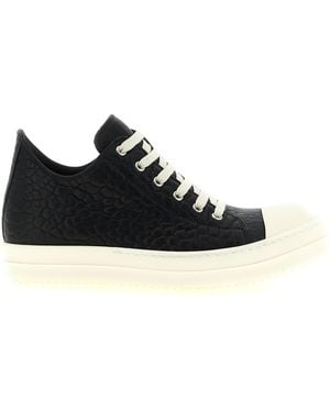 Rick Owens 'Low Sneaks' Sneakers - Black