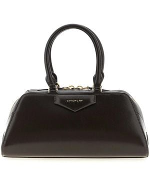 Givenchy 'Antigona East-West' Small Handbag - Black