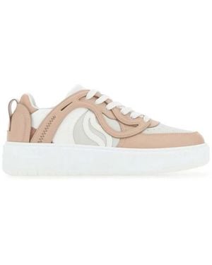 Stella McCartney Sporty Mat S-Wave Trainers - Natural