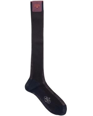 Gallo Cotton Long Socks - Black
