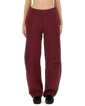 ROTATE BIRGER CHRISTENSEN Sports Trousers Terry Back - Red