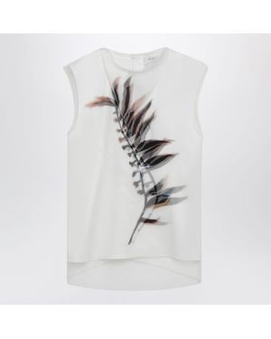 Sportmax Double-Layer Top - White