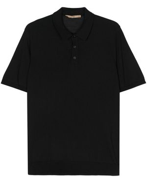 Nuur Short Sleeves Polo - Black